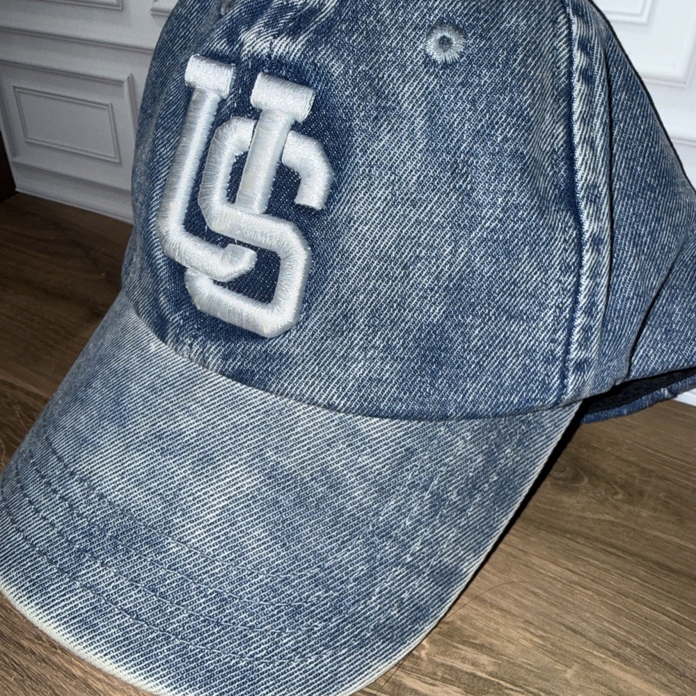 UNIVERSAL STUDIOS Logo Cap Denim Summer Vibes Theme Park Men Women